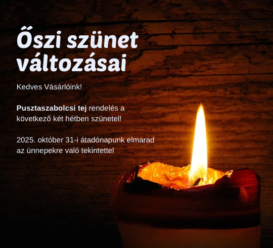 Őszi szünet
